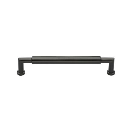 Heritage Brass Cabinet Pull Bauhaus Round Design 101mm CTC Matt Bronze Finish