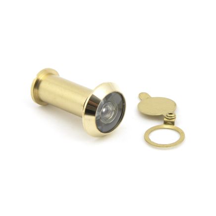 Lacquered Brass Door Viewer 180° (34-56mm Door)