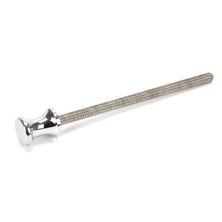 Polished Chrome ended SS M6 110mm Threaded Bar