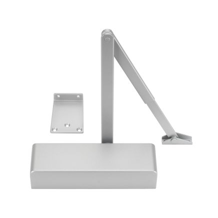 Zoo Hardware Size 2-4 Door Closer - Nickel
