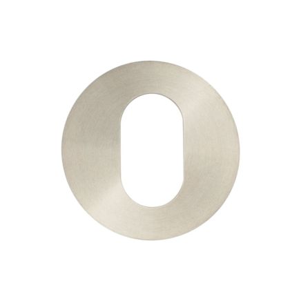 Stainless Steel Oval Profile Escutcheons Grade 304 52x5mm Satin Stainless Steel - By Frelan Hardware - JSS04
