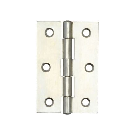 Steel Plain Bearing Butt Hinges 76x50x1.65mm Zinc Plate - By Frelan Hardware - J1838-DZP