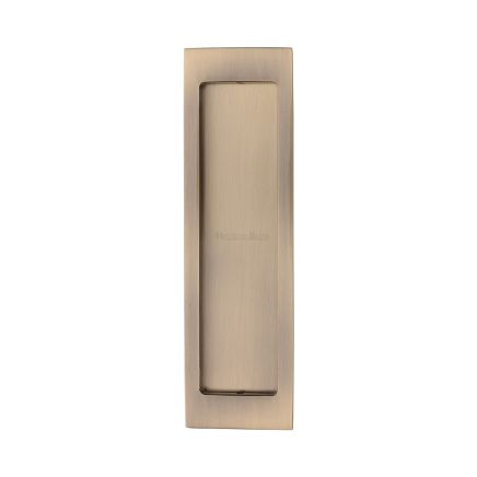 Flush Pull 197mm Antique Brass finish