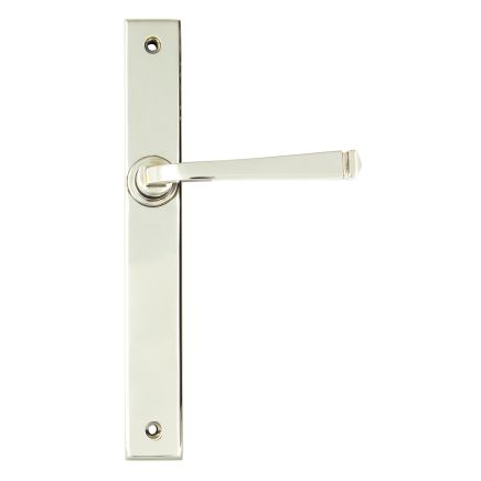 Polished Nickel Avon Slimline Lever Latch Set
