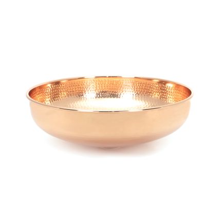 Hammered Copper Round Sink