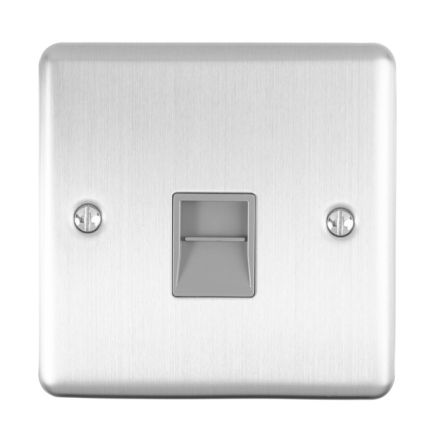 Eurolite Enhance Decorative Telephone Slave Satin Stainless Steel