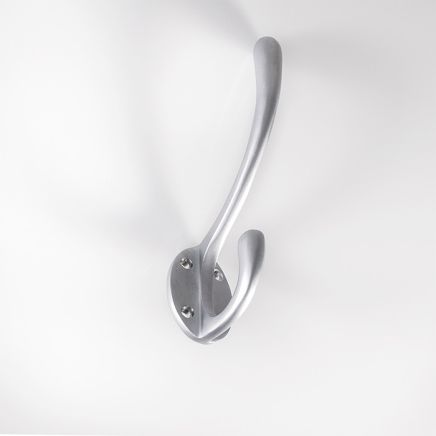 Hat And Coat Hook - Satin Chrome