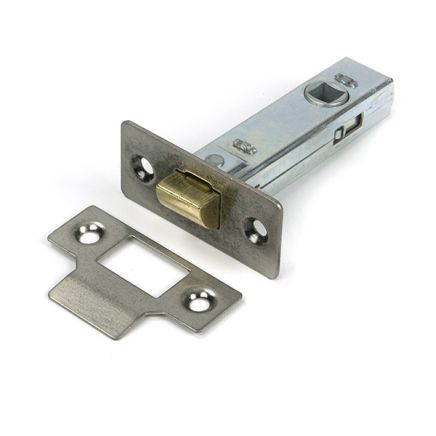 Pewter 3" Tubular Mortice Latch