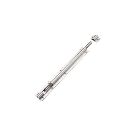 Zoo Hardware Barrel bolt - 300mm x 40mm - Satin Stainless