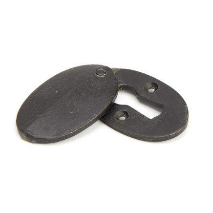External Beeswax Oval Escutcheon & Cover