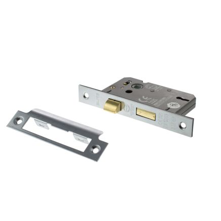 Atlantic 3 Lever Key Sashlock [CE] Keyed Alike - Satin Chrome