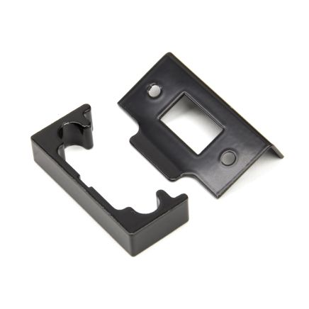 Black ½" Rebate Kit for Tubular Mortice Latch