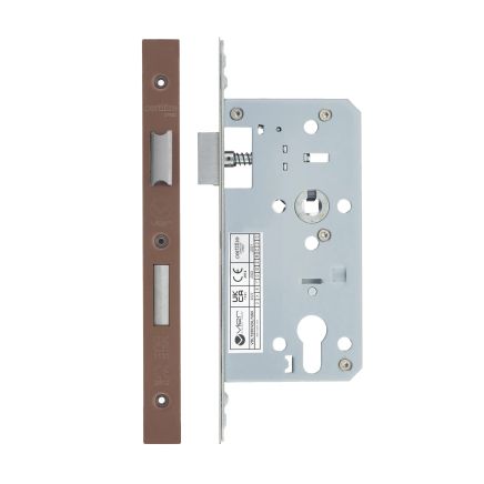 Zoo Hardware 2 Piece - DIN euro sashlock - 72mm c/c - backset 55mm - Bronze