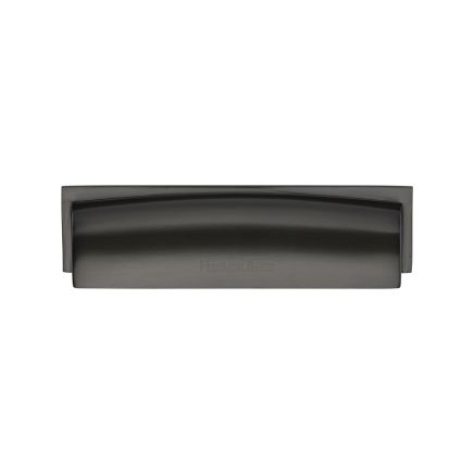 Heritage Brass Drawer Pull Shropshire Design 76/96mm CTC Matt Bronze Finish
