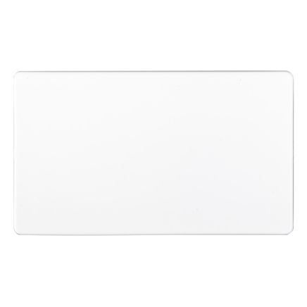 Eurolite Concealed 3mm Double Blank Plate White