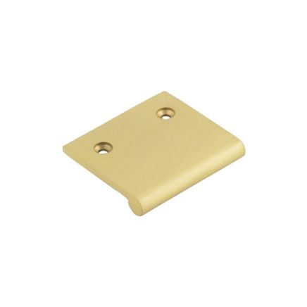 Burlington 50mm Satin Brass Flat Edge Pull - By Frelan Hardware - BUR930SB