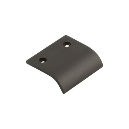 Burlington 50mm Dark Bronze Curved Edged Pull - By Frelan Hardware - BUR920DB