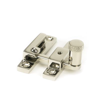 Polished Nickel Brompton Quadrant Fastener - Narrow
