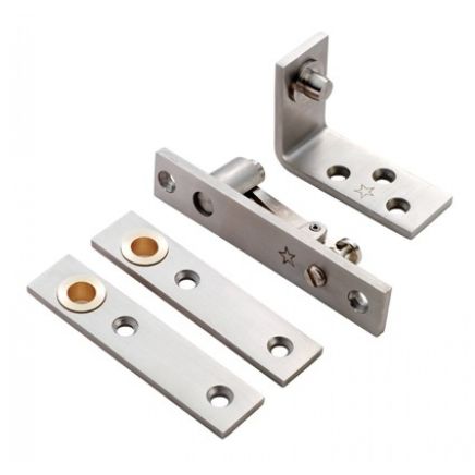 Enduromax Standard Thrust Bearing Pivot Set - Satin Stainless Steel