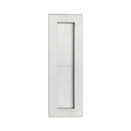 6" Flush Handle Satin Chrome