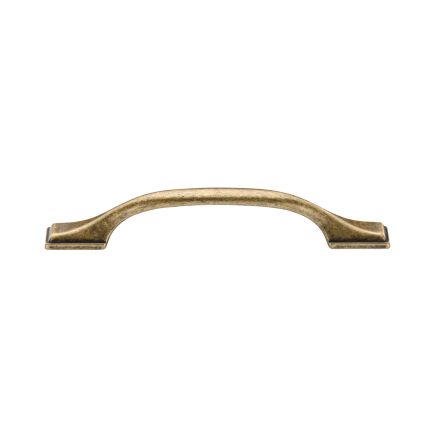 Luca Cabinet Pull 128mm Distressed Brass finish