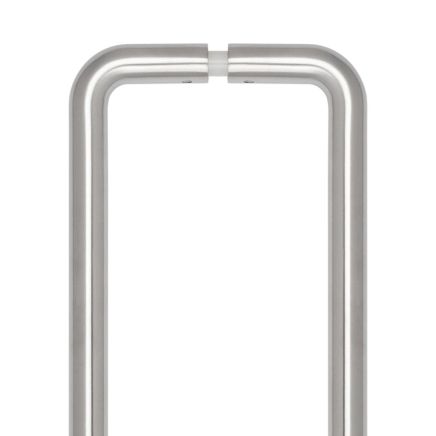 CRES 425mm Back to Back Satin Stainless Steel D Shape Pull Handle - By Frelan Hardware - CRES3002SSSB2B