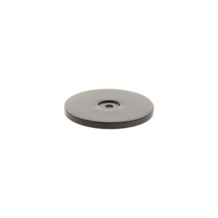 Millhouse Brass Round Cabinet Handle Backplate - Urban Dark Bronze