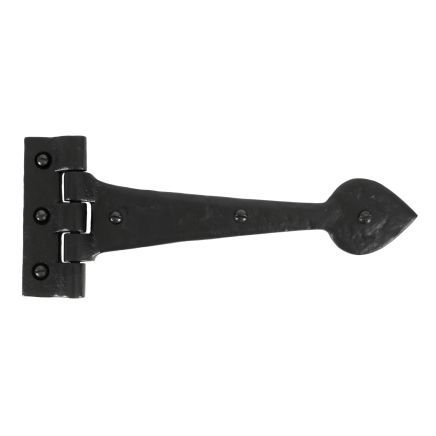 Textured Black 10½" Cast T Hinge (pair)