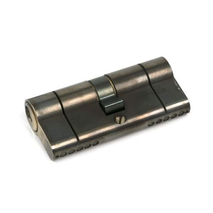 Aged Brass 35/35 5pin Euro Cylinder KA