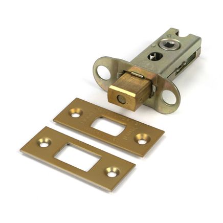 Satin Brass 2½" Heavy Duty Tubular Deadbolt