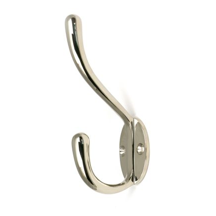 Polished Nickel Newbury Hat & Coat Hook