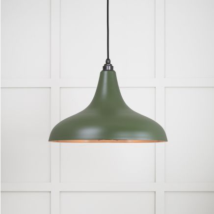 Smooth Copper Frankley Pendant in Heath