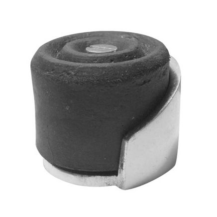 Aluminium Floor Mounted Doorstops 40x30mm Satin Anodised Aluminium - By Frelan Hardware - J1182