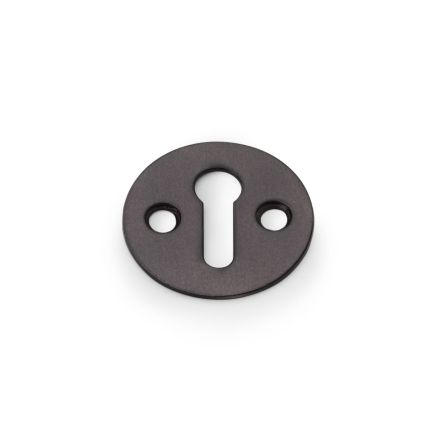 Alexander & Wilks - Victorian Standard Profile Escutcheon - Dark Bronze
