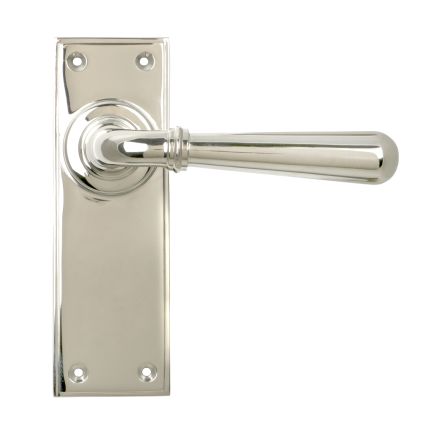 Polished Nickel Newbury Lever Latch Set