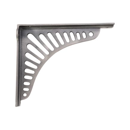 Sunrise Shelf Bracket Pewter (Sold in Pairs)