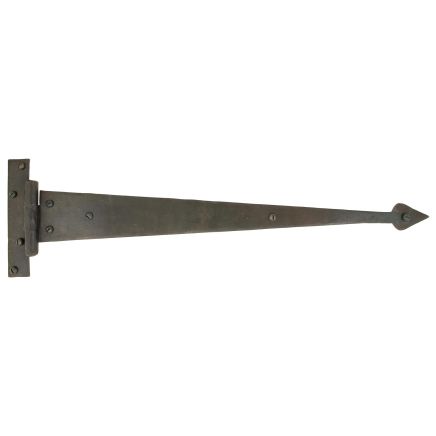 Beeswax 18" Arrow Head T Hinge (pair)