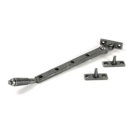 Pewter 10" Reeded Stay