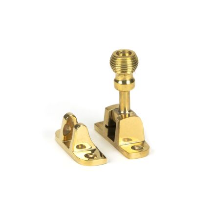Polished Brass Beehive Brighton Fastener (Radiused)