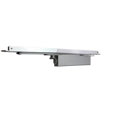 Rutland ITS.11205 Concealed Cam Action Door Closer c/w SA Connector Bar, Polished Nickel Plate