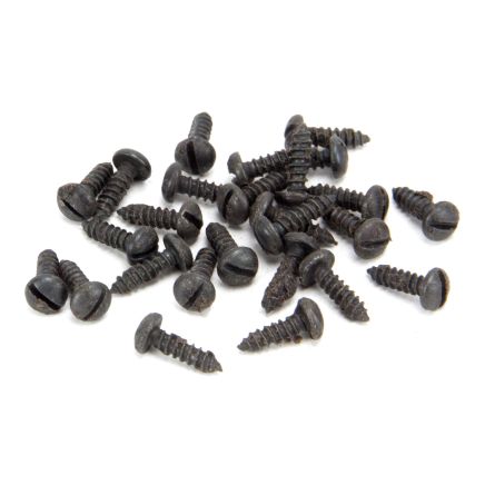 Beeswax 6 x 1/2" Round Head Screws (25)
