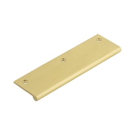 Burlington 150mm Satin Brass Flat Edge Pull - By Frelan Hardware - BUR931SB