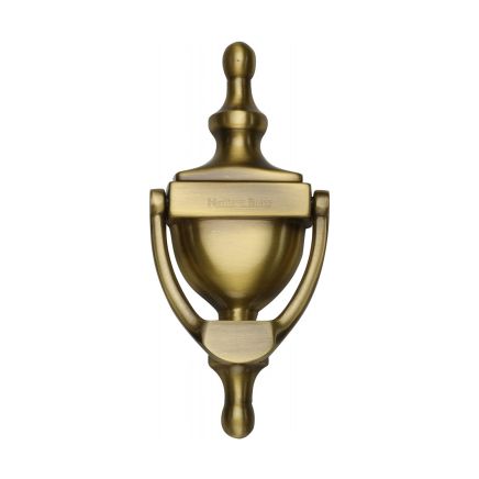 Heritage Brass Urn Knocker 6" Antique Brass finish
