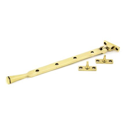 Aged Brass 12" Avon Stay