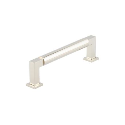 Burlington Westminster Round Cabinet Handles 128mm Polished Nickel - By Frelan Hardware - BUR311PN