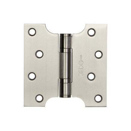 Bearing Parliament Hinges 102x102x3mm Satin Stainless Steel - By Frelan Hardware - J9449SSS