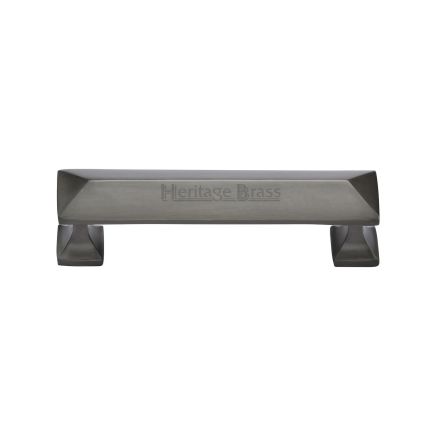 Heritage Brass Cabinet Pull Pyramid Design 96mm CTC Matt Bronze Finish