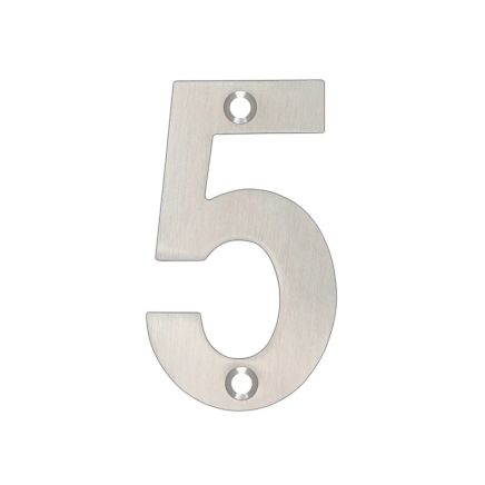 Zoo Hardware Numerals - Polished Stainless