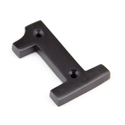 Aged Bronze Numeral 1