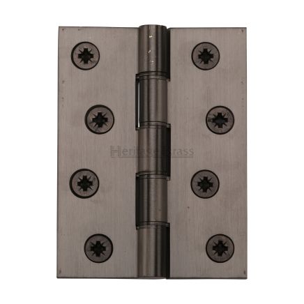 Heritage Brass Hinge Brass with Phosphor Washers 4" x 3" Matt Bronze finish